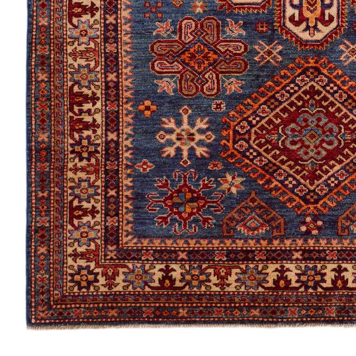 5' x 6' 10 Hand Knotted Kazak Rug