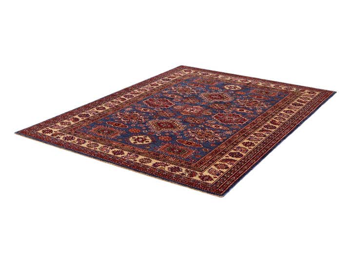 4' 11 x 6' 8 Hand Knotted Kazak Rug