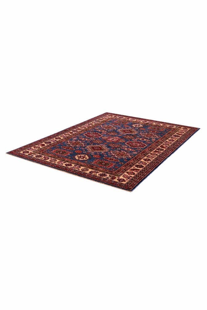 4' 11 x 6' 8 Hand Knotted Kazak Rug
