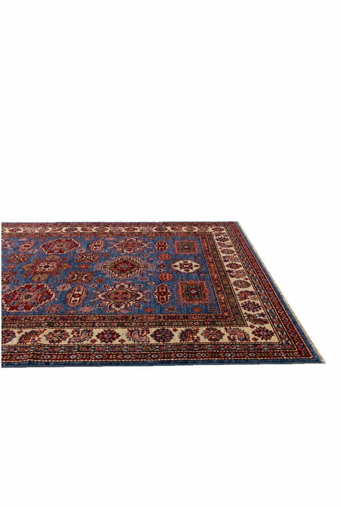 4' 11 x 6' 8 Hand Knotted Kazak Rug