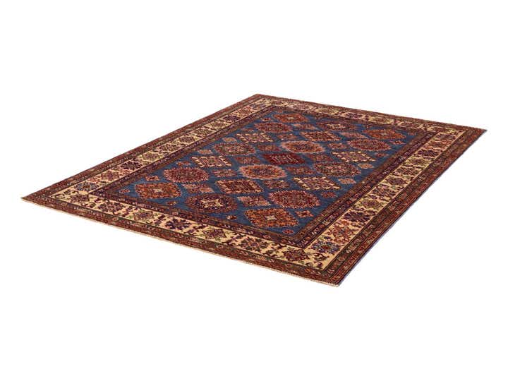 4' 10 x 6' 6 Hand Knotted Kazak Rug