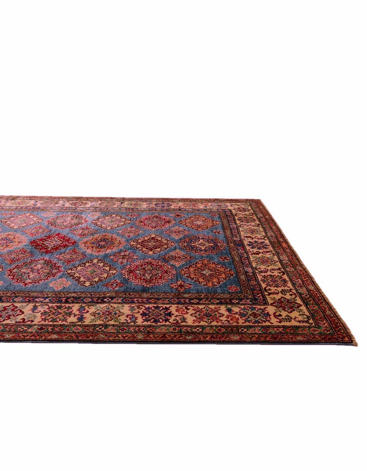 Detail image of 4' 10 x 6' 6 Hand Knotted Kazak Rug