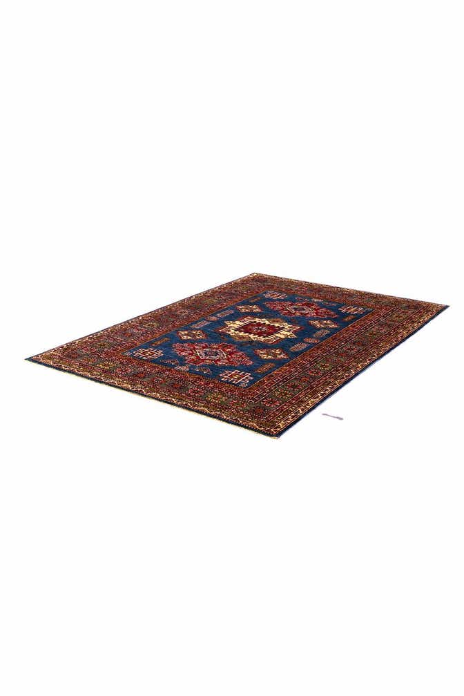 5' 1 x 7' 3 Hand Knotted Kazak Rug