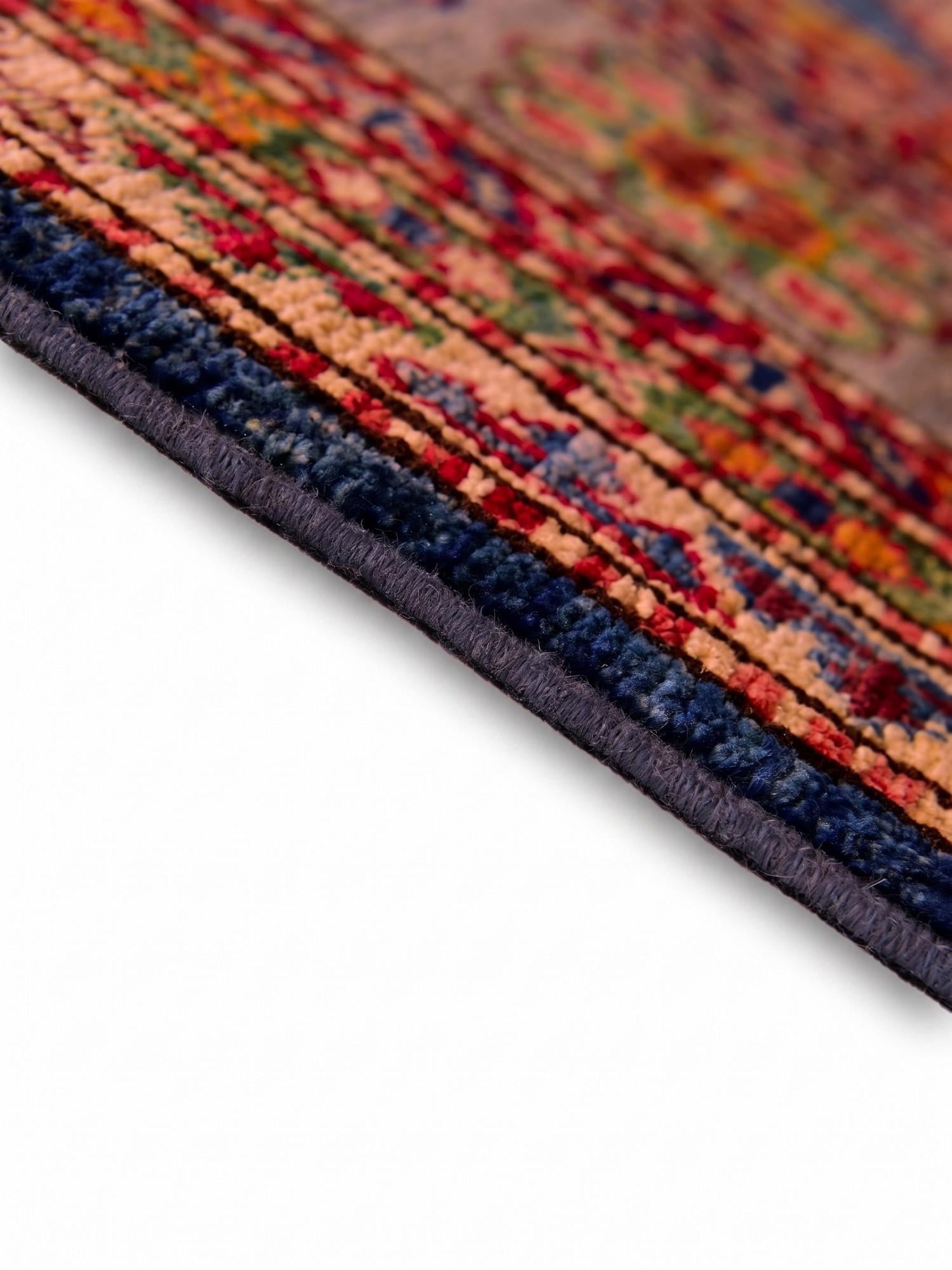 155cm x 220cm Hand Knotted Kazak Rug