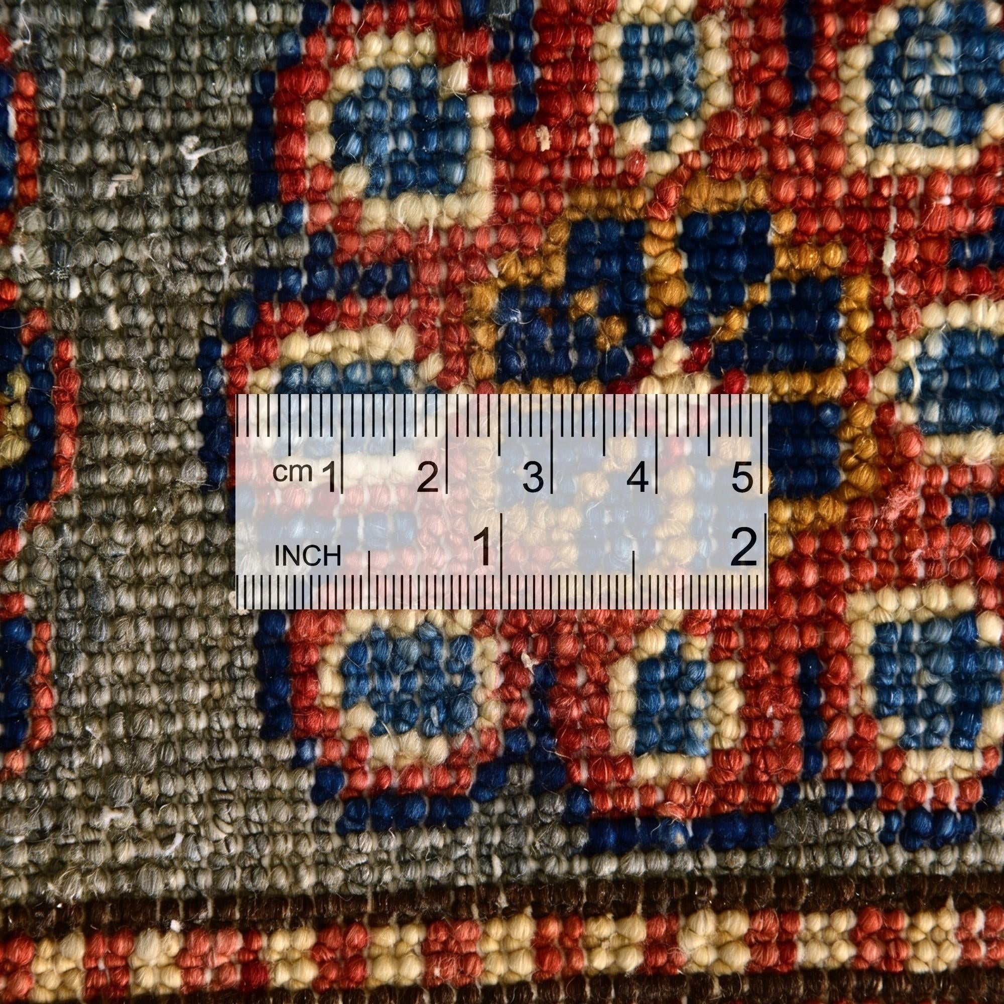 5' 1 x 7' 3 Hand Knotted Kazak Rug
