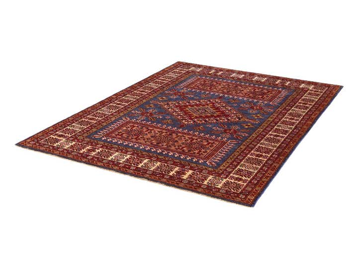 5' x 6' 11 Hand Knotted Kazak Rug