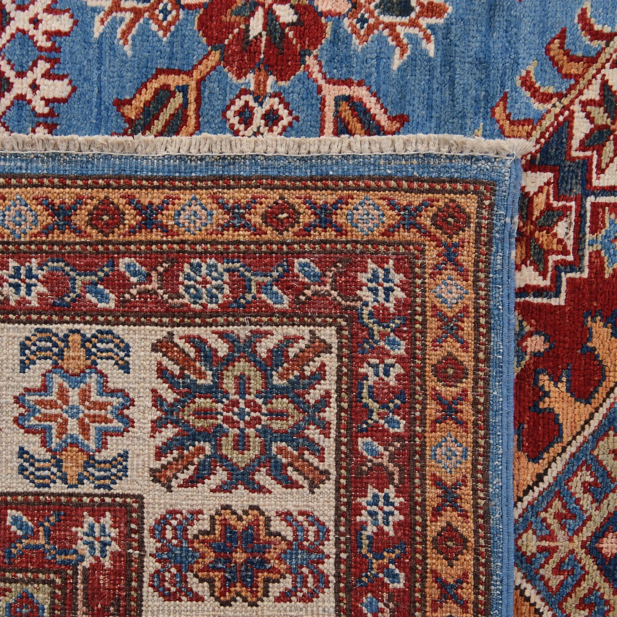 150cm x 210cm Hand Knotted Kazak Rug