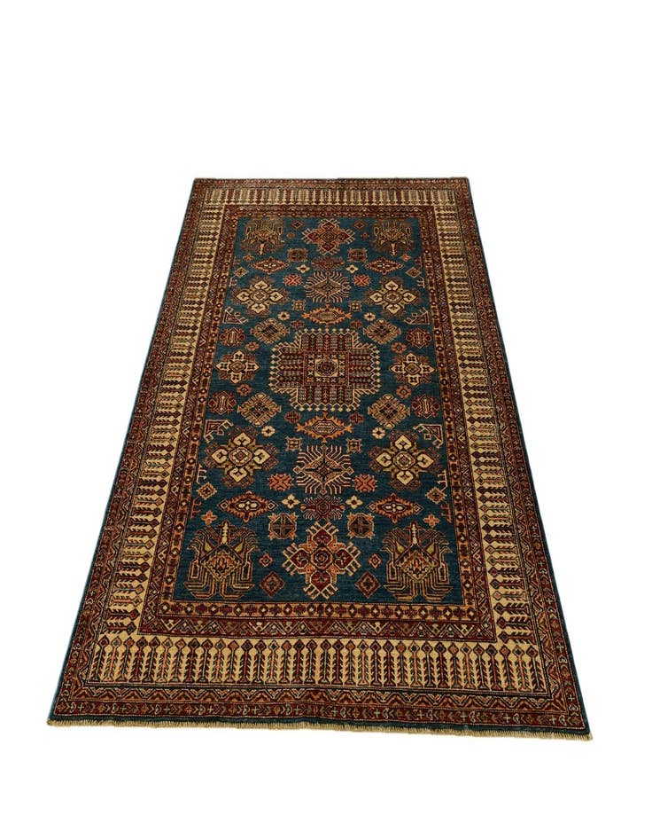 Detail image of 5' 10 x 8' 2 Hand Knotted Kazak Rug