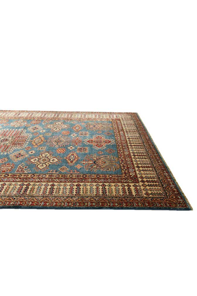 5' 10 x 8' 2 Hand Knotted Kazak Rug
