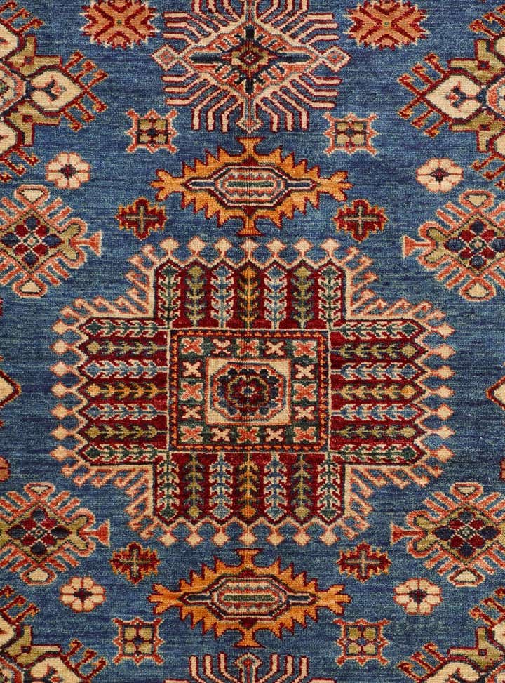 5' 10 x 8' 2 Hand Knotted Kazak Rug