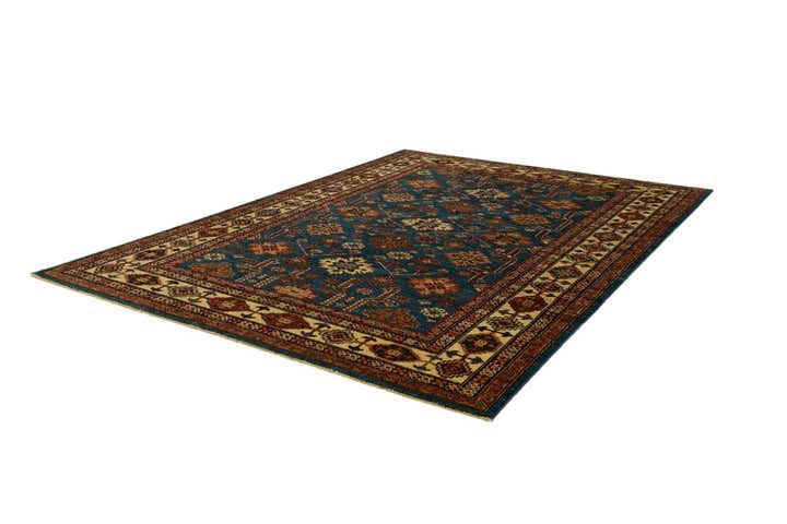 5' 10 x 8' Hand Knotted Kazak Rug