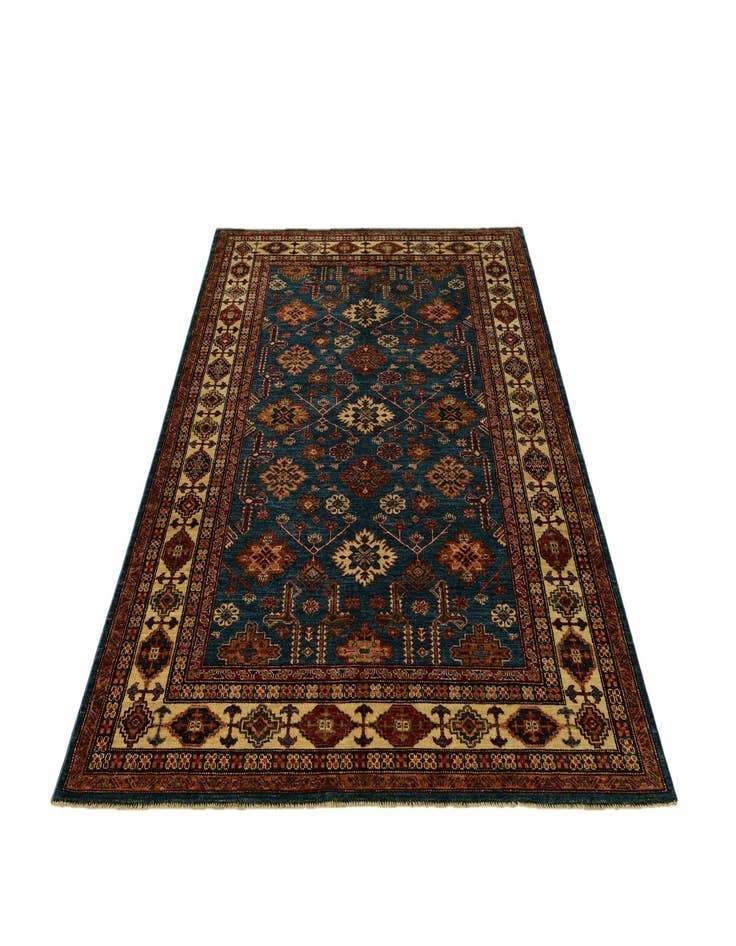 Detail image of 5' 10 x 8' Hand Knotted Kazak Rug