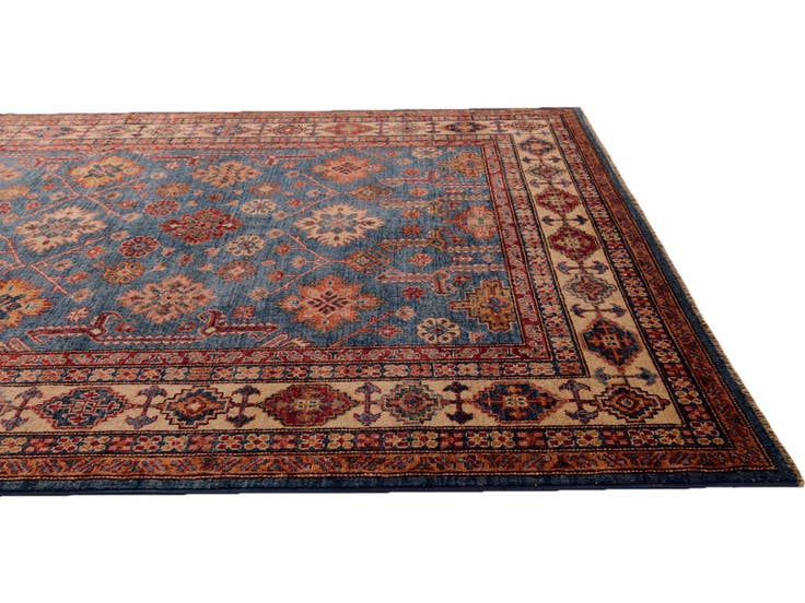 Detail image of 5' 10 x 8' Hand Knotted Kazak Rug