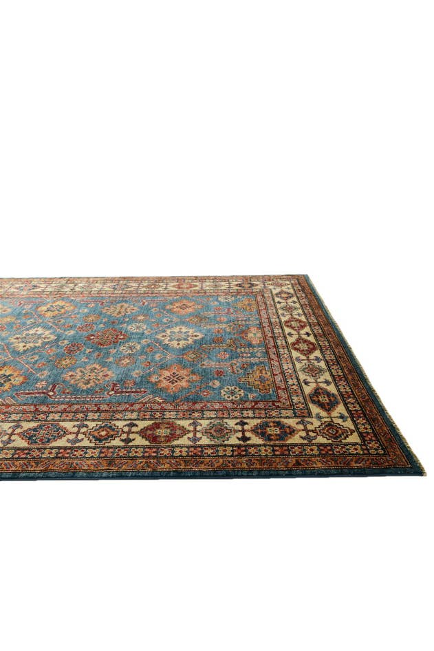 Detail image of 5' 10 x 8' Hand Knotted Kazak Rug