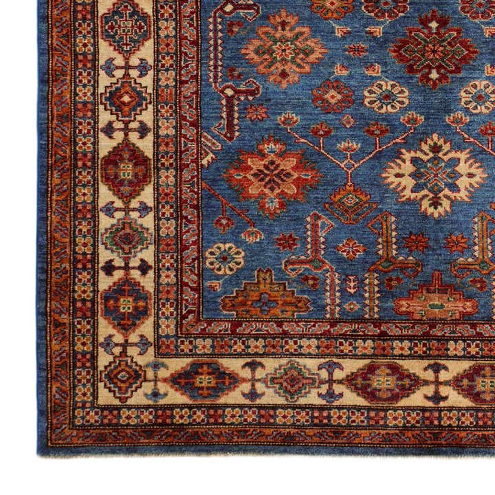 5' 10 x 8' Hand Knotted Kazak Rug