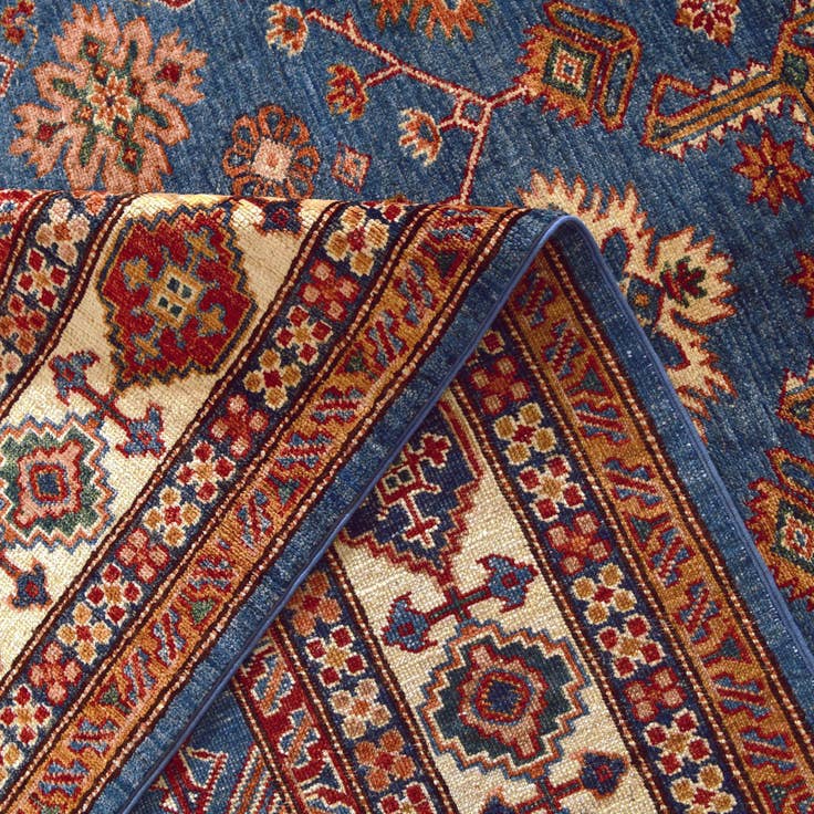 Detail image of 5' 10 x 8' Hand Knotted Kazak Rug