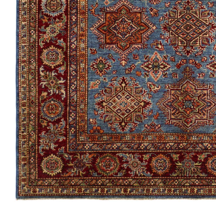 Detail image of 5' 7 x 8' Hand Knotted Kazak Rug