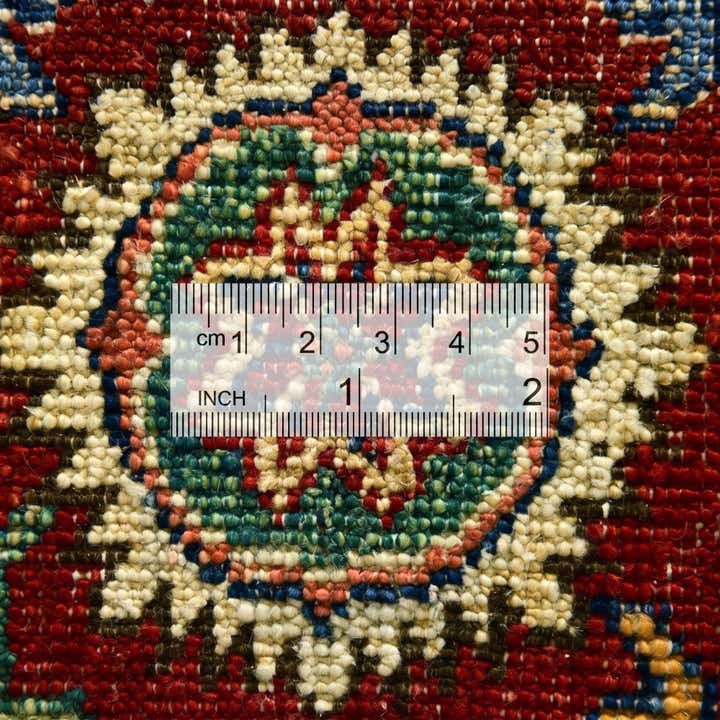 5' 7 x 8' Hand Knotted Kazak Rug