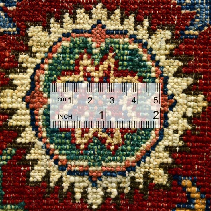 Detail image of 5' 7 x 8' Hand Knotted Kazak Rug