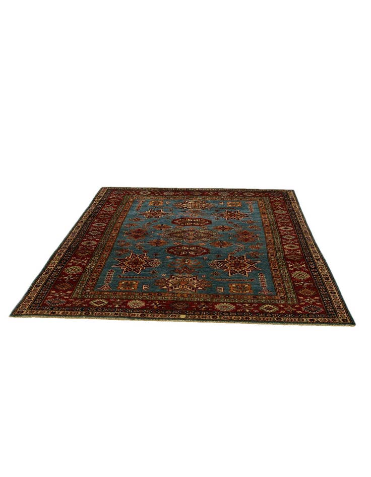 Detail image of 5' x 6' 9 Hand Knotted Kazak Rug