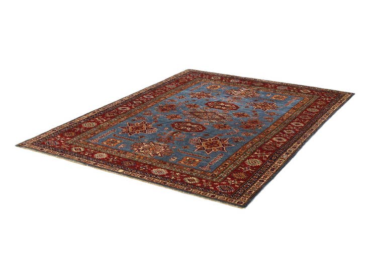 Detail image of 5' x 6' 9 Hand Knotted Kazak Rug