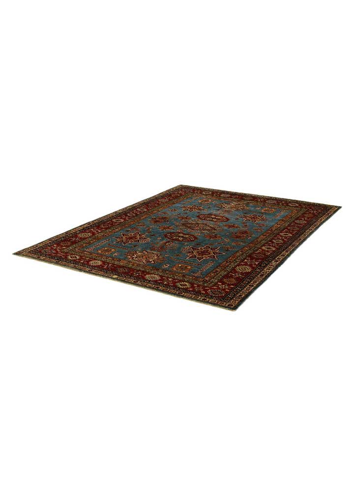 5' x 6' 9 Hand Knotted Kazak Rug