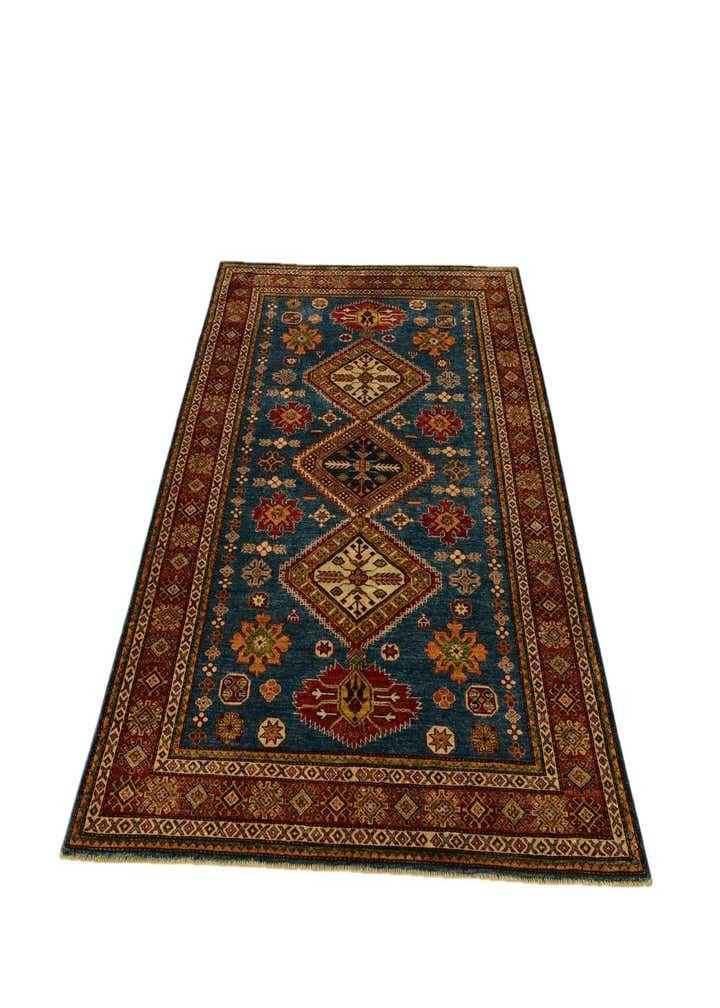 6' x 7' 11 Hand Knotted Kazak Rug
