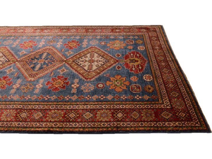 6' x 7' 11 Hand Knotted Kazak Rug