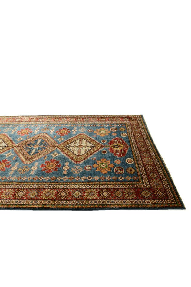 Detail image of 6' x 7' 11 Hand Knotted Kazak Rug