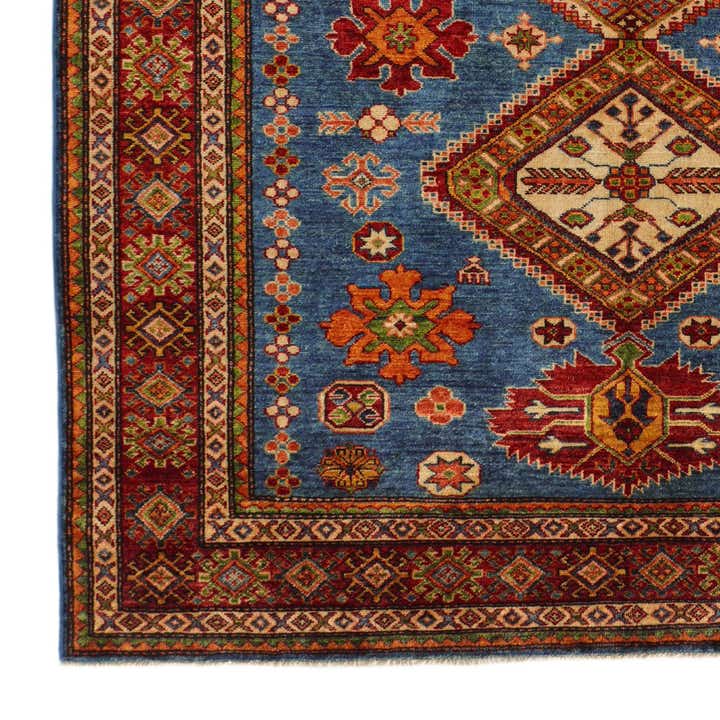 6' x 7' 11 Hand Knotted Kazak Rug