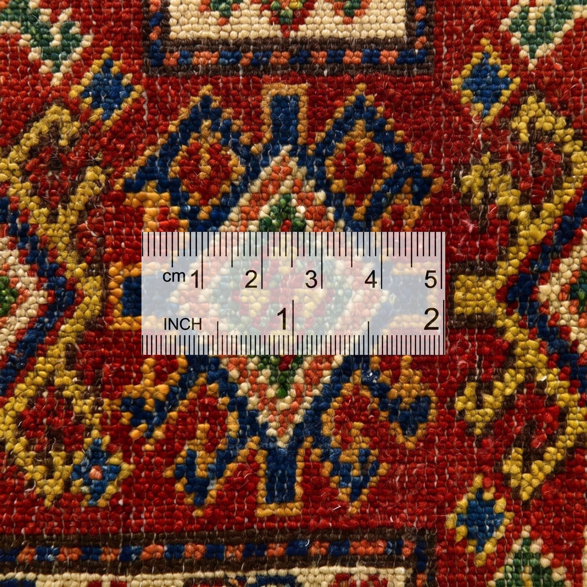 6' x 7' 11 Hand Knotted Kazak Rug