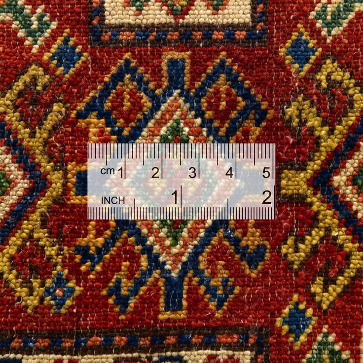 Detail image of 6' x 7' 11 Hand Knotted Kazak Rug