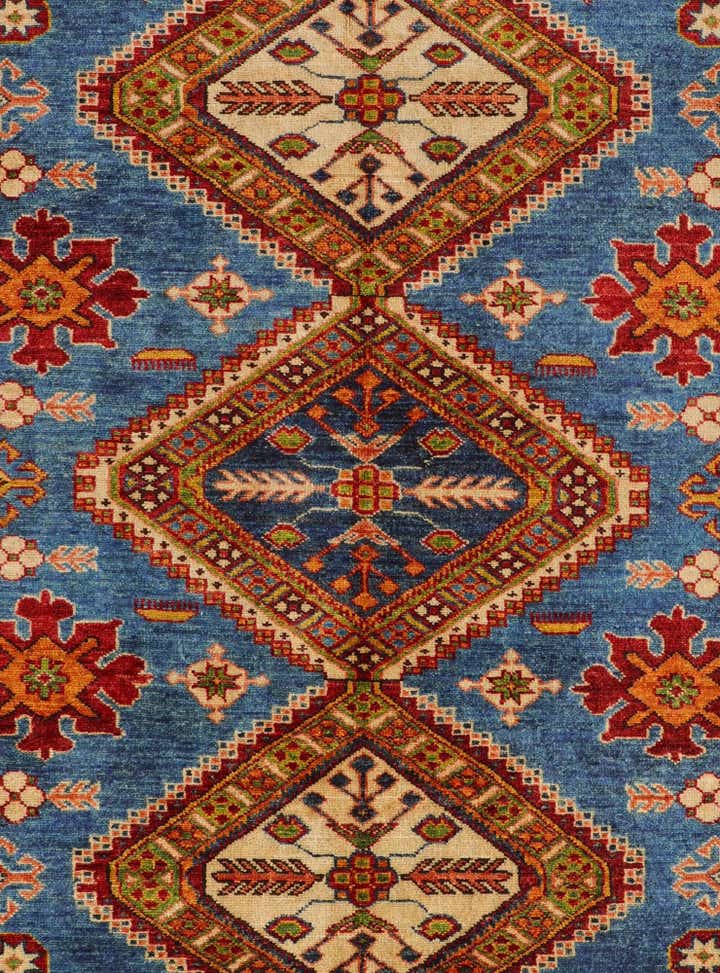 6' x 7' 11 Hand Knotted Kazak Rug