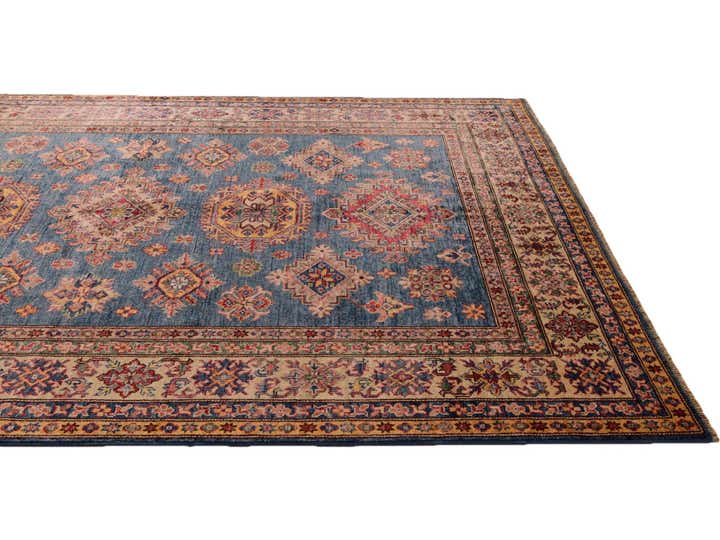 5' 10 x 7' 11 Hand Knotted Kazak Rug