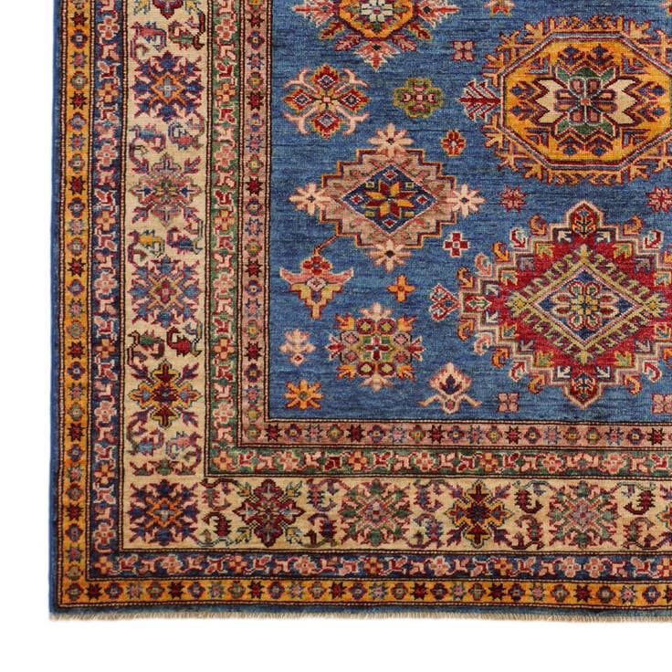 Detail image of 5' 10 x 7' 11 Hand Knotted Kazak Rug
