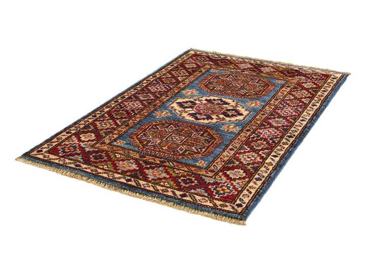 2' x 3' Hand Knotted Kazak Rug