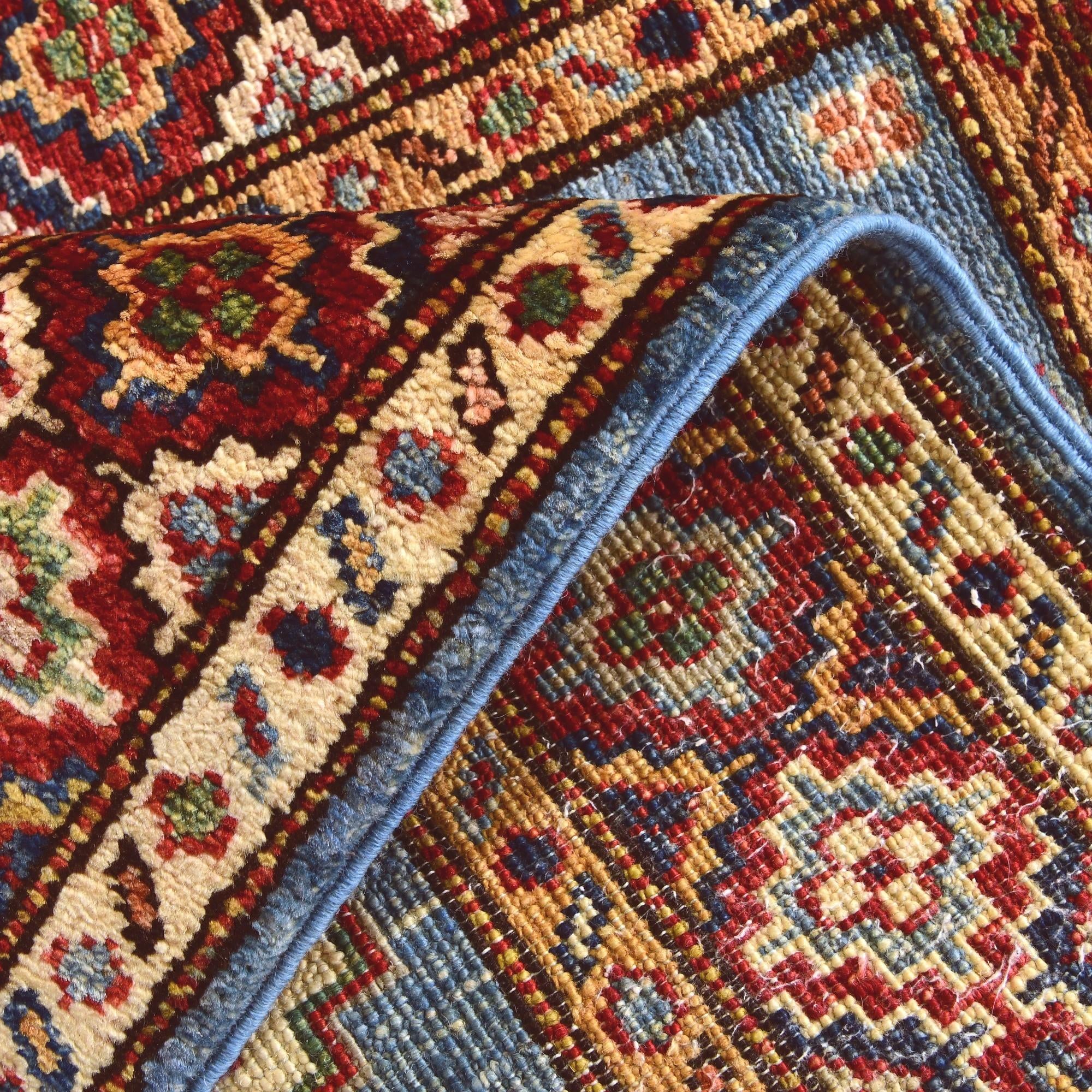 2' x 3' Hand Knotted Kazak Rug
