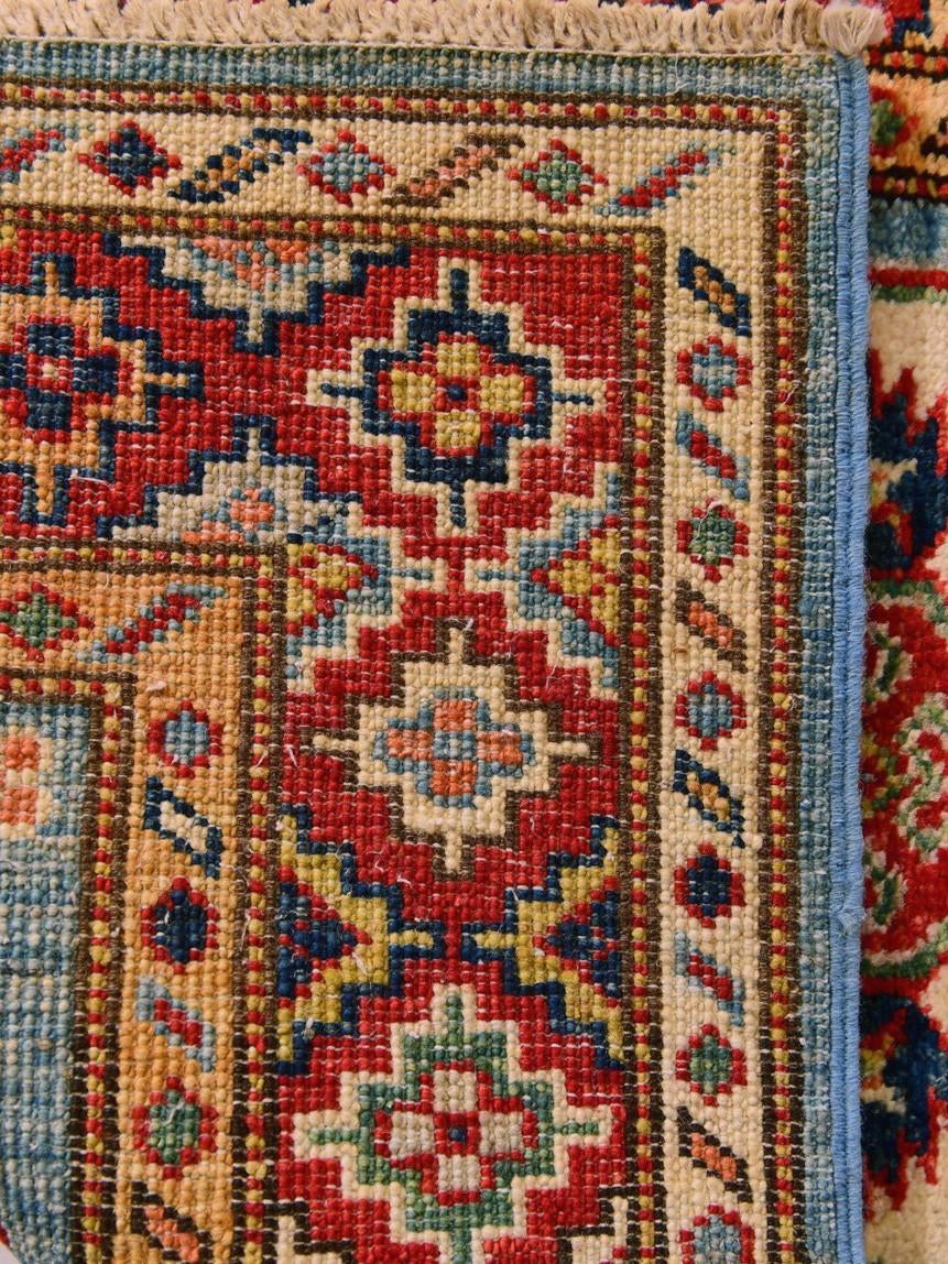 Detail image 12 of 12: 2' x 3' Hand Knotted Kazak Rug