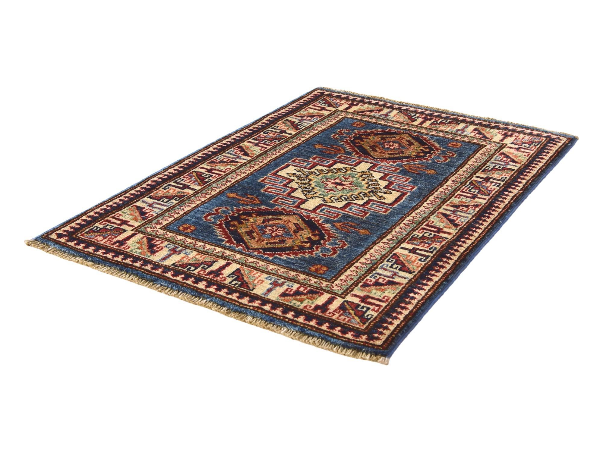 2' x 2' 11 Hand Knotted Kazak Rug