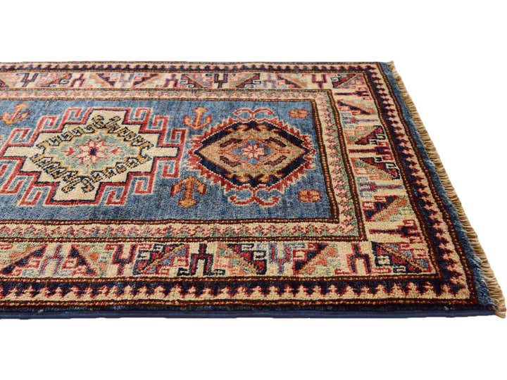 2' x 2' 11 Hand Knotted Kazak Rug