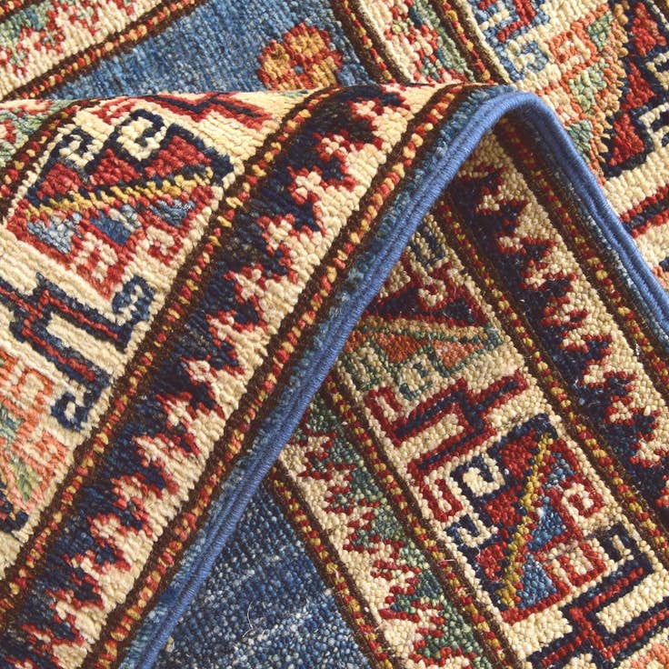 Detail image of 2' x 2' 11 Hand Knotted Kazak Rug