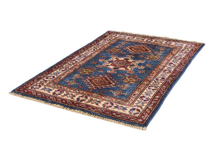 2' x 2' 11 Hand Knotted Kazak Rug
