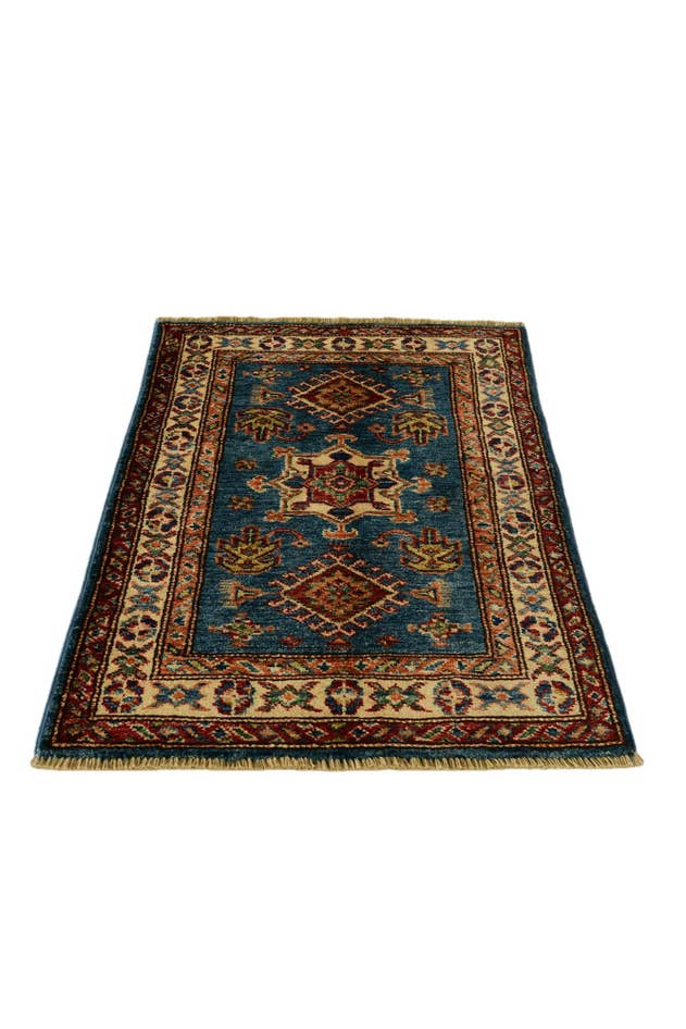 Detail image of 2' x 2' 11 Hand Knotted Kazak Rug