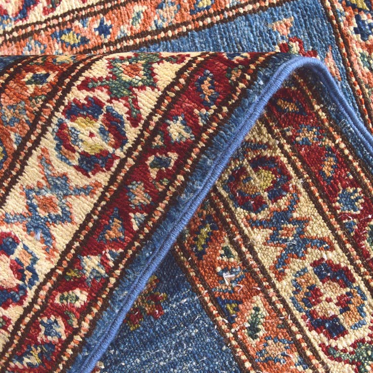 Detail image of 2' x 2' 11 Hand Knotted Kazak Rug