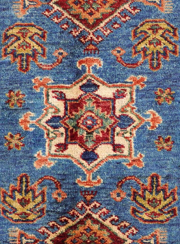2' x 2' 11 Hand Knotted Kazak Rug