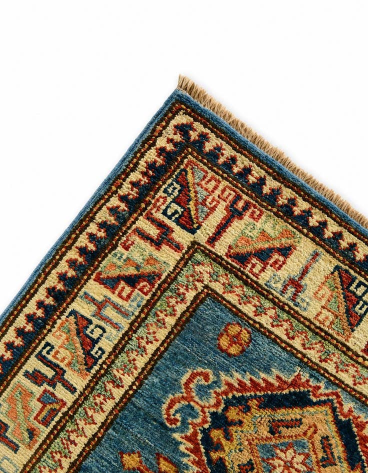 Detail image of 2' x 3' 1 Hand Knotted Kazak Rug