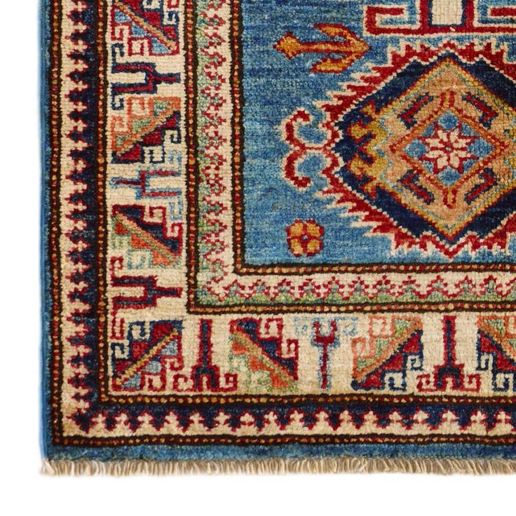 Detail image of 2' x 3' 1 Hand Knotted Kazak Rug