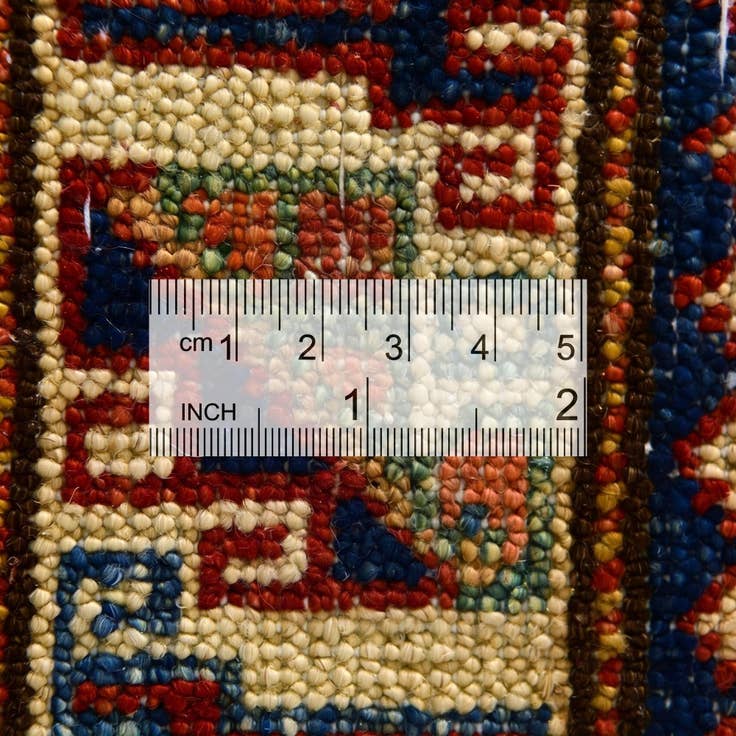 Detail image of 2' x 3' 1 Hand Knotted Kazak Rug