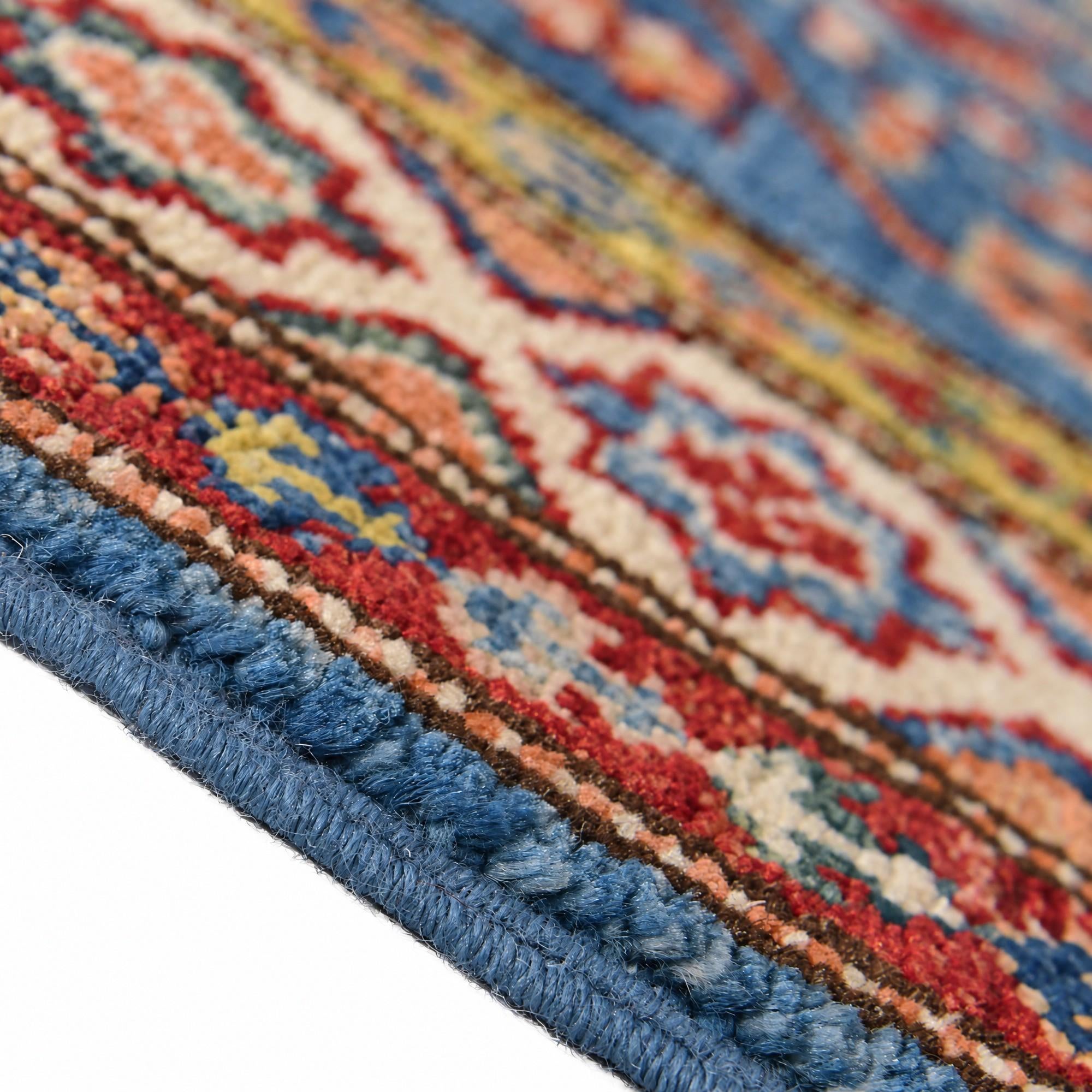 60cm x 100cm anudado a mano Kazak Alfombra