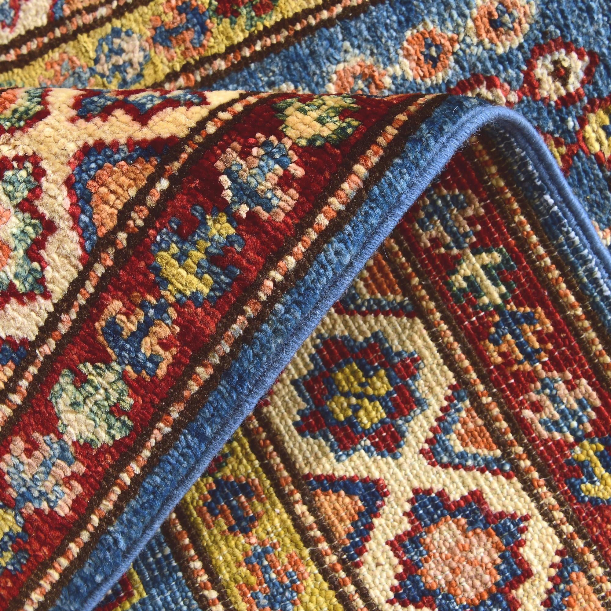 2' x 3' 3 Hand Knotted Kazak Rug